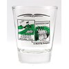 North Dakota Scenery Green Shot Glass