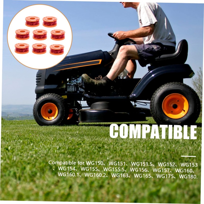 KONTONTY 16pcs Professional Mower Line String Trimmer Line for Gas