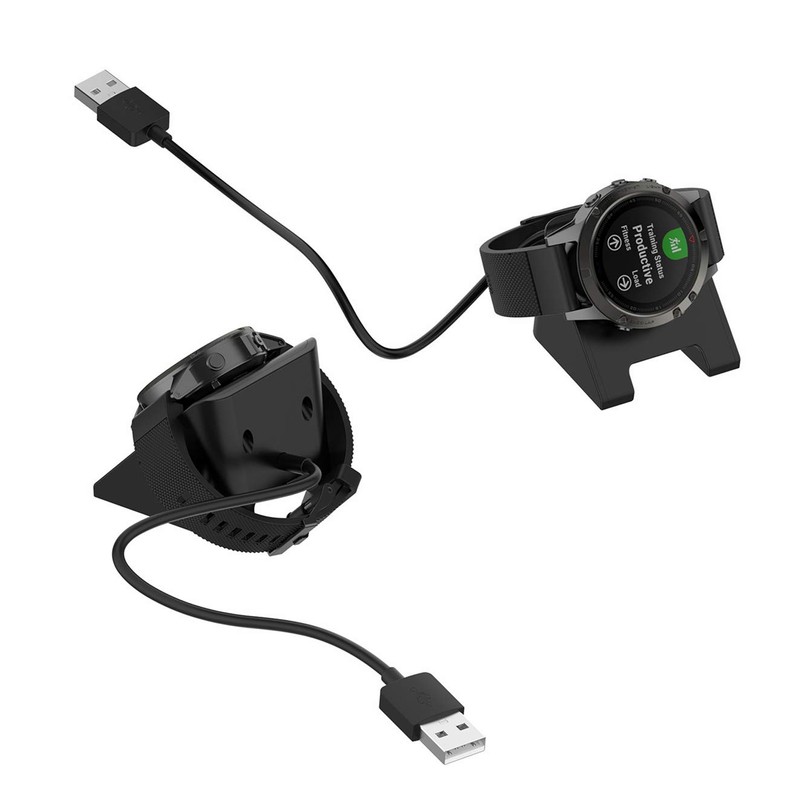 SHEAWA Garmin Charger Charger Stand for ForeAthlete 55/245/745/Forerunner 265/265S/255/255S/955/965/vivoactive 3/4/Fenix7/instinct2/instinct2x/Venu/