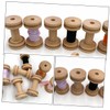 jojofuny 2pcs Thread Spools Holder Practical Yarn Organizer for Sewing