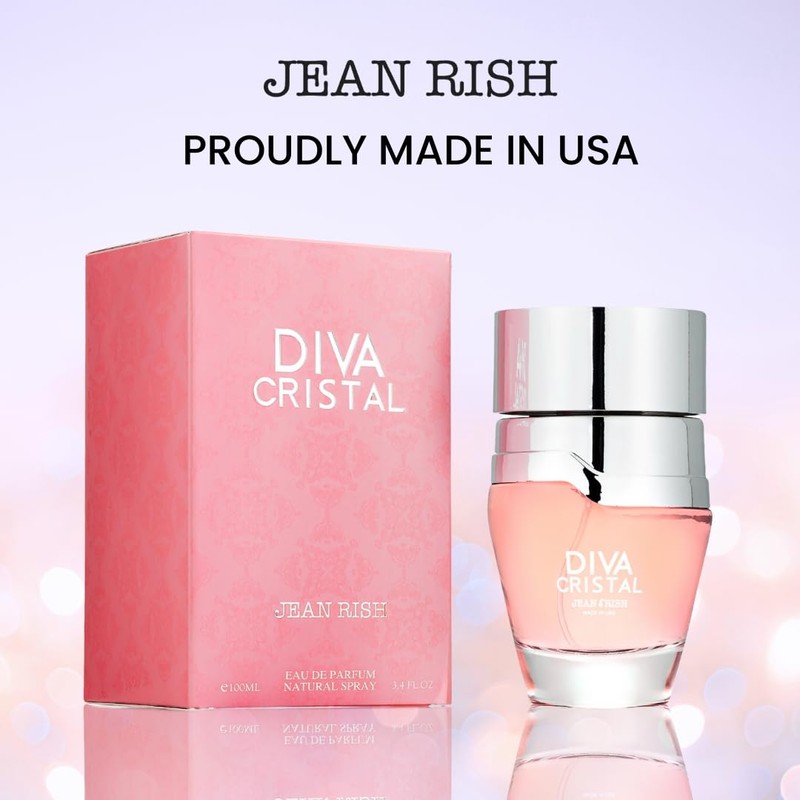 Jean Rish Diva Cristal, Eau De Parfum For Women (3.4