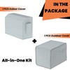 GCGOODS U-Shaped Air Conditioner Cover Set, Outdoor Air Conditioner Cover