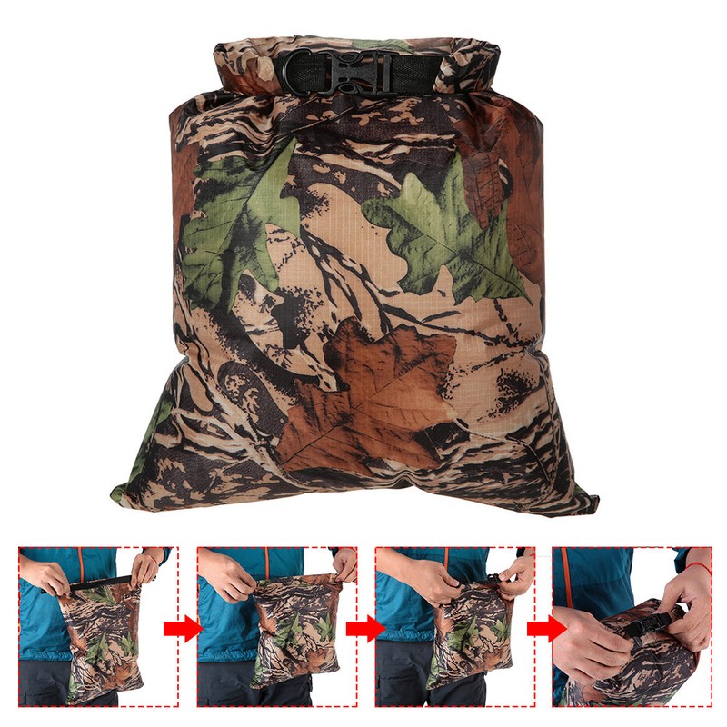 5 Pcs Outdoor Waterproof Storage Bags Dry Sacks Smartphone Camera