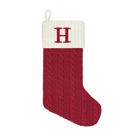 St. Nicholas Square 21 Inch Stocking Letter H