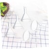Ciieeo 5 Pcs Transparent Plastic Funnels Multi Purpose Small Funnels