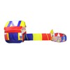 Kids Play Tunnel Folding Polyester Cloth Baby Crawling Training Equipment