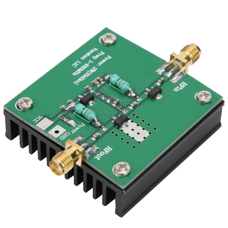 12V DC RF Power Wideband Amplifier Amplification Module 1-930MHz Working