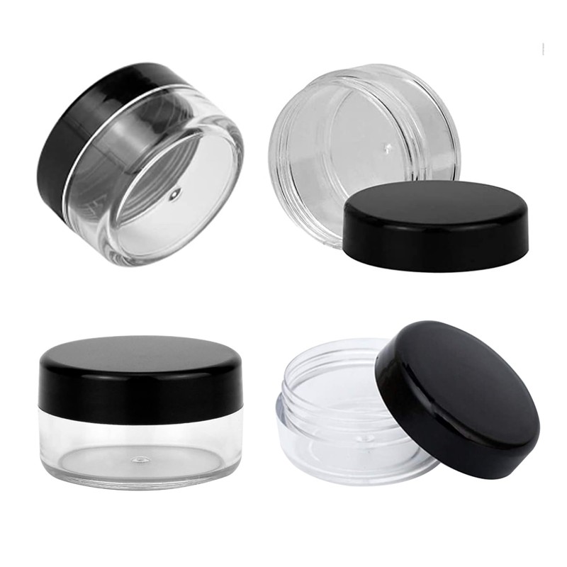 10 PCS Sample Pots for Cosmetics, 10Gram/10ml Jars, Cosmetic Containers,