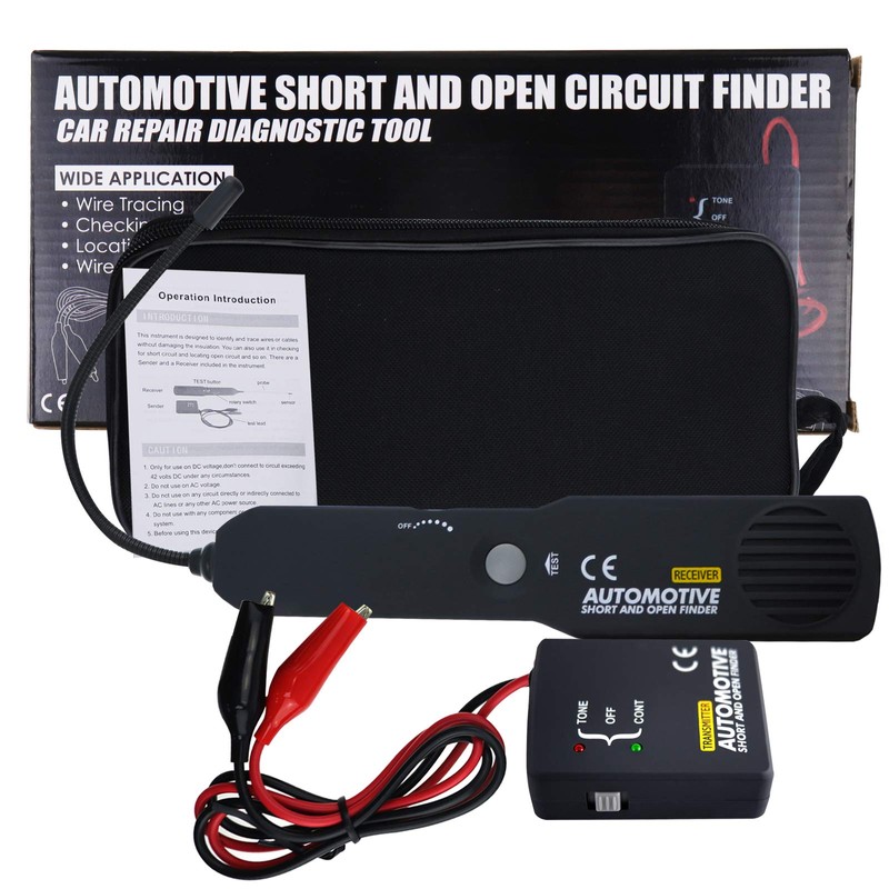 Automotive Circuit Tester, Car Repair Cable Circuit Wire Tracers Analyzer