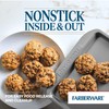 Farberware Nonstick Bakeware 3-Piece Cookie Pan Set, Gray