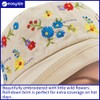 Easylife Embroidered Hat (Natural). Ladies Sun Hat with Roll-Down Brim