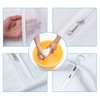 MsKitchen Clear Garment Bags Clothes Covers Protecting Dusts (Set of