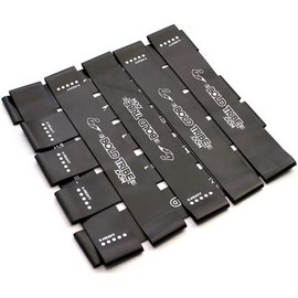 BOLD TRIBE Set 10 Mini Bandas Ligas De Resistencia Bandas para Ejercicio En Casa TRX Bandas Elásticas Crossfit Fitness Gym En Casa Resistente Duraderas Alta Calidad Entrenamiento Y Rehabilitación