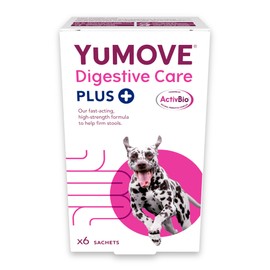YuMOVE Digestive Care PLUS | Previously YuDIGEST PLUS | Veterinary Strength Fast-acting Probiotic Digestive Support for Dogs and Cats , All Ages and Breeds | 6 Sachets