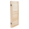 3 Panel Room Divider Screen, Folding Privacy Wooden Short Screen,
