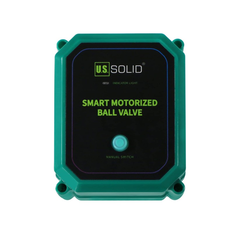 U.S. Solid 1" Smart Motorized Ball Valve - Remote App