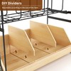 CACHOLIV Coffee Station Organizer for Countertop - Bamboo Bar Organizer