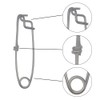 SHADDOCK Spearfishing Longline Tuna Fishing Clips Stainless Steel Spring-loaded Float