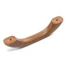 Solid Teak Grab Handle - 1-3/8" W X 9-1/8" L