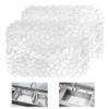 Snillok 2 PCS Kitchen Sink Mat Adjustable Sink Protector Mats,