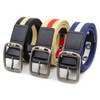 BAIHEHUA 3 pack Men's Casual Breathable Canvas Belt Men and