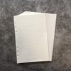 Refill Paper/Loose Sheets for 8.5 Inch A5 6-Hole Cover Round