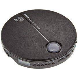 VERSOS VS-M015BB Language Learning Music Portable CD Player Black x Black