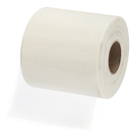 PATIKIL Drywall Repair Mesh Tape, 8 inch x 328 ft Fiberglass Repair Patch Self-Adhesive Dry Wall Joint Tape 10 Mesh Wall Hole Crack and Seam Patch, White