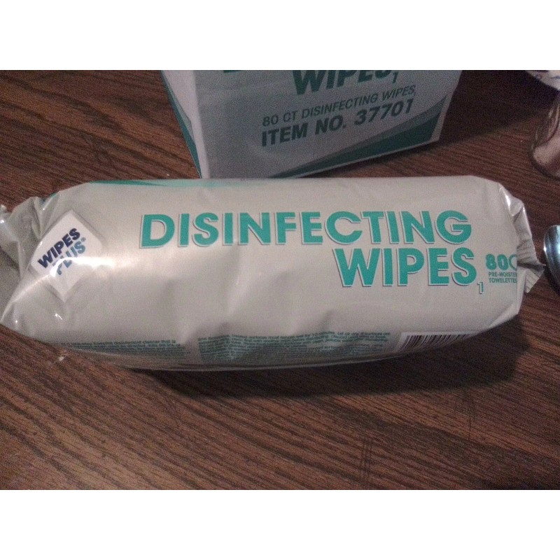 Wipes Plus Disinfecting Wipes 12pk 80ct Box