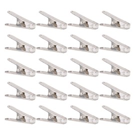 JAGTRADE Clothespin 20 Pcs Stainless Steel Clothes Pins Heavy Duty Metal Towel Clips Clamps Windproof Laundry Underwear Pegs Hanger