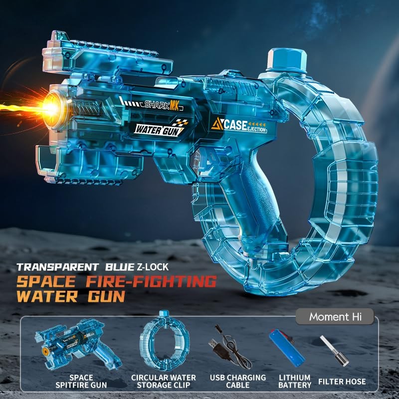 Mechanical Transforming Electric Water Guns for Adults Kids - Fully
