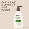 Aveeno Daily Foaming Gel Facial Cleanser, Fragrance Free, 12 fl.