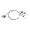 PATIKIL Ceiling Hanging Wire Cable Kit, 4 Set Lights Panel