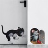WOHAHA Wall Sticker, Mouse Sticker, Strawberry, Mouse Hole, Stylish, Cute,