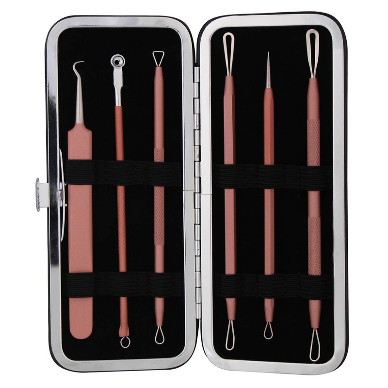 JPNK Blackhead Remover Tool Comedones Extractor Acne Removal Kit for