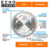 Echo Corner 5-1/2" (10mm Arbor) Circular Saw Blades 48Tooth+24Tooth, Heavy