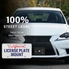 Heavy Duty Front License Plate Frame Compatible with 2015-up Lexus