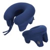 Press Type Inflatable U Shaped Pillow Portable Inflatable U Shaped
