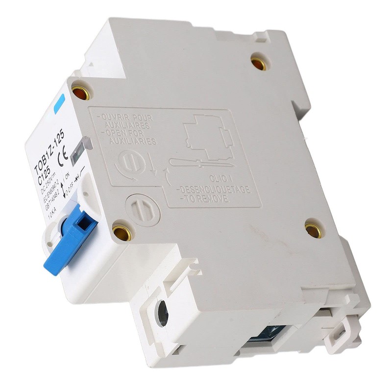 Circuit Breaker 125A TOB1Z 125 10KA Switching Capacity 250V DC