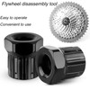 GETFACAI 2 Pack Bike Cassette Removal Tool, Freewheel Removal Tool