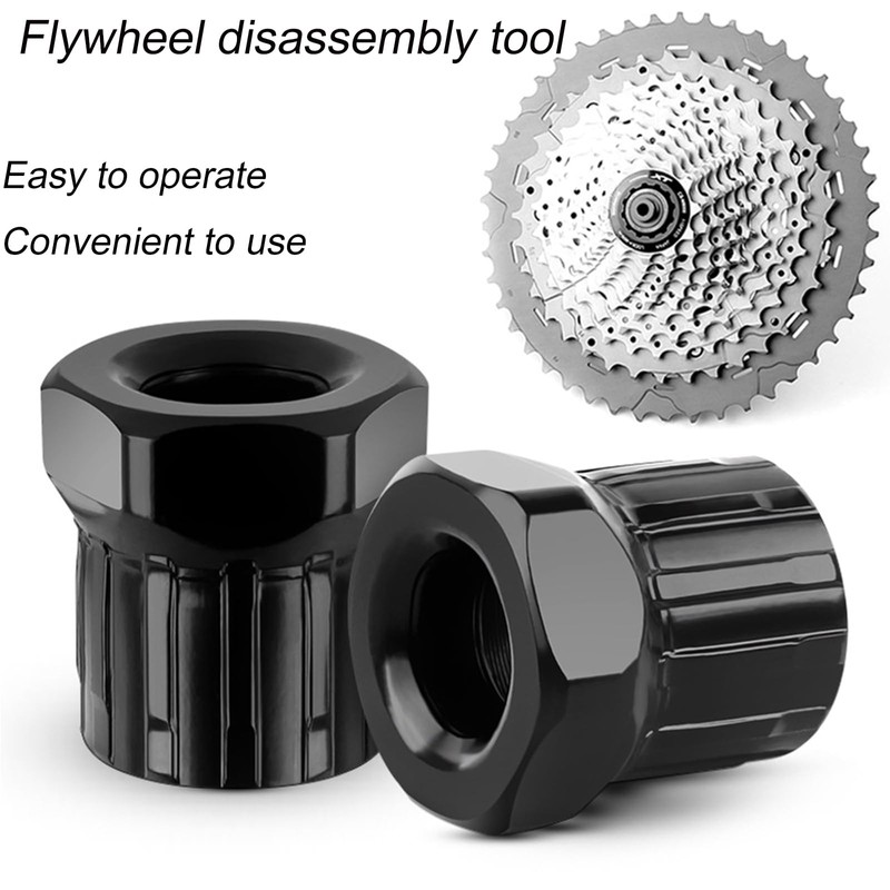 GETFACAI 2 Pack Bike Cassette Removal Tool, Freewheel Removal Tool