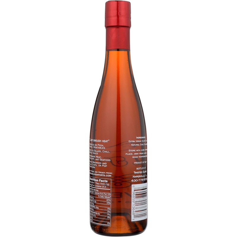 Twisted Olive Imports, Oil Olive Chili Infused, 12.7 Ounce