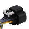PARSUPPRO 8-Pin/WireHalogen Headlight Connector Plug Harness Repair Pigtail for Fit