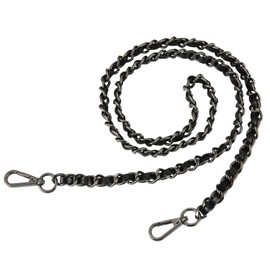 UTreers Purse Chain Strap Crossbody Bag Chains Strap Handbag Chain Replacement Leather Chain Straps 47.2"