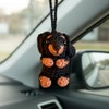 Crochet Dachshund Car Accessories Weiner Dog for Rear View Mirror,