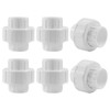 Cionyce 6 Pcs 1" PVC Union Coupling Pipe Fitting (Socket