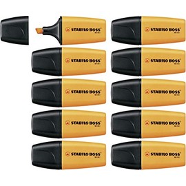 Highlighter - STABILO BOSS Mini Orange Box of 10