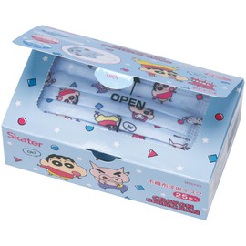 スケーター(Skater) 不織布 マスク 子供用 25枚 クレヨンしんちゃん 箱入り 三層構造 MSKP25-A