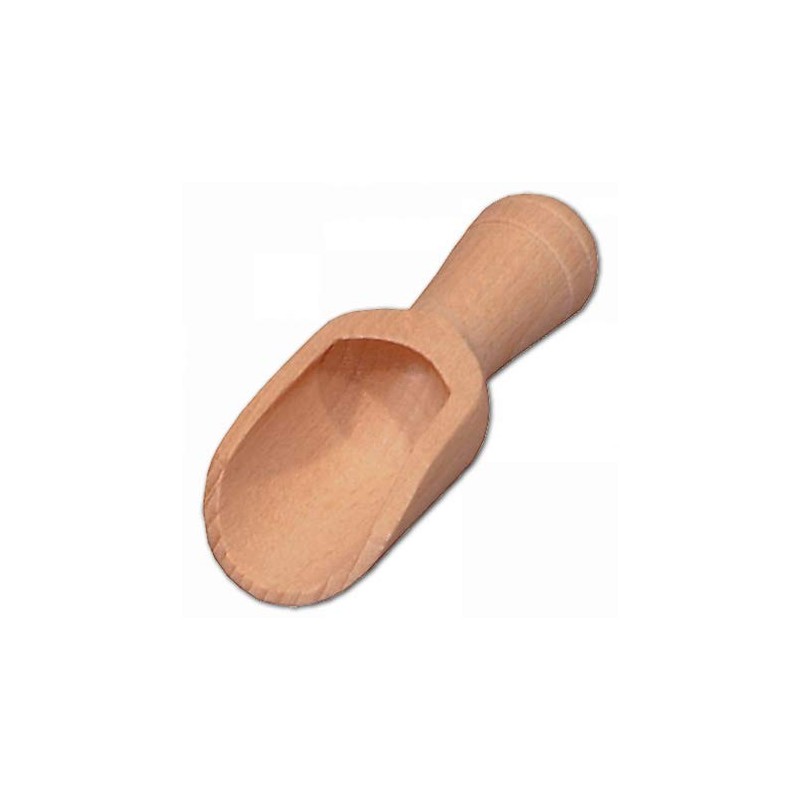 HOFMEISTER® Dosier-Schaufel aus Holz, 10,5 cm, Mess-Löffel für Gewürze, Tee,
