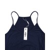 STYLEWORD Womens Summer Beach Playsuits Solid Colour Spaghetti Strap Casual